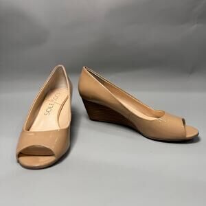 SOLE SOCIETY Peep Toe Wedges